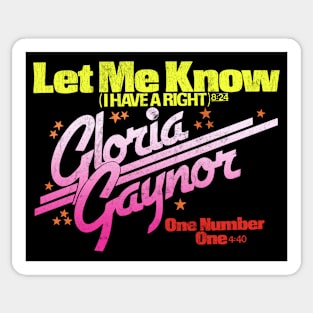 Gloria Gaynor Sticker